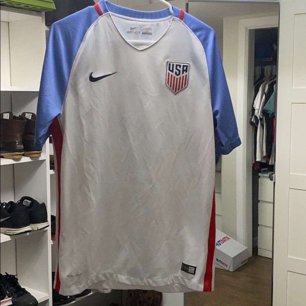 USA soccer jersey Nike dry fit